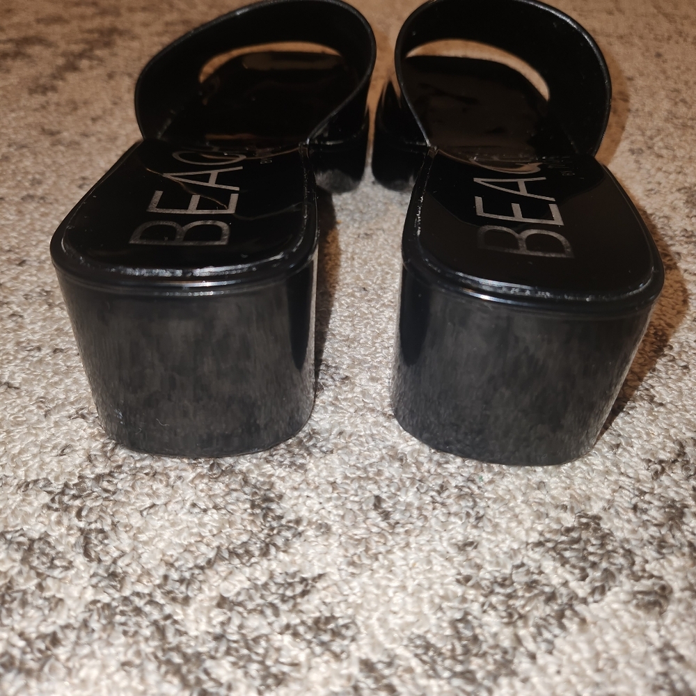 Beach By Matisse Black Jelly Sandals - Picture 3 of 6